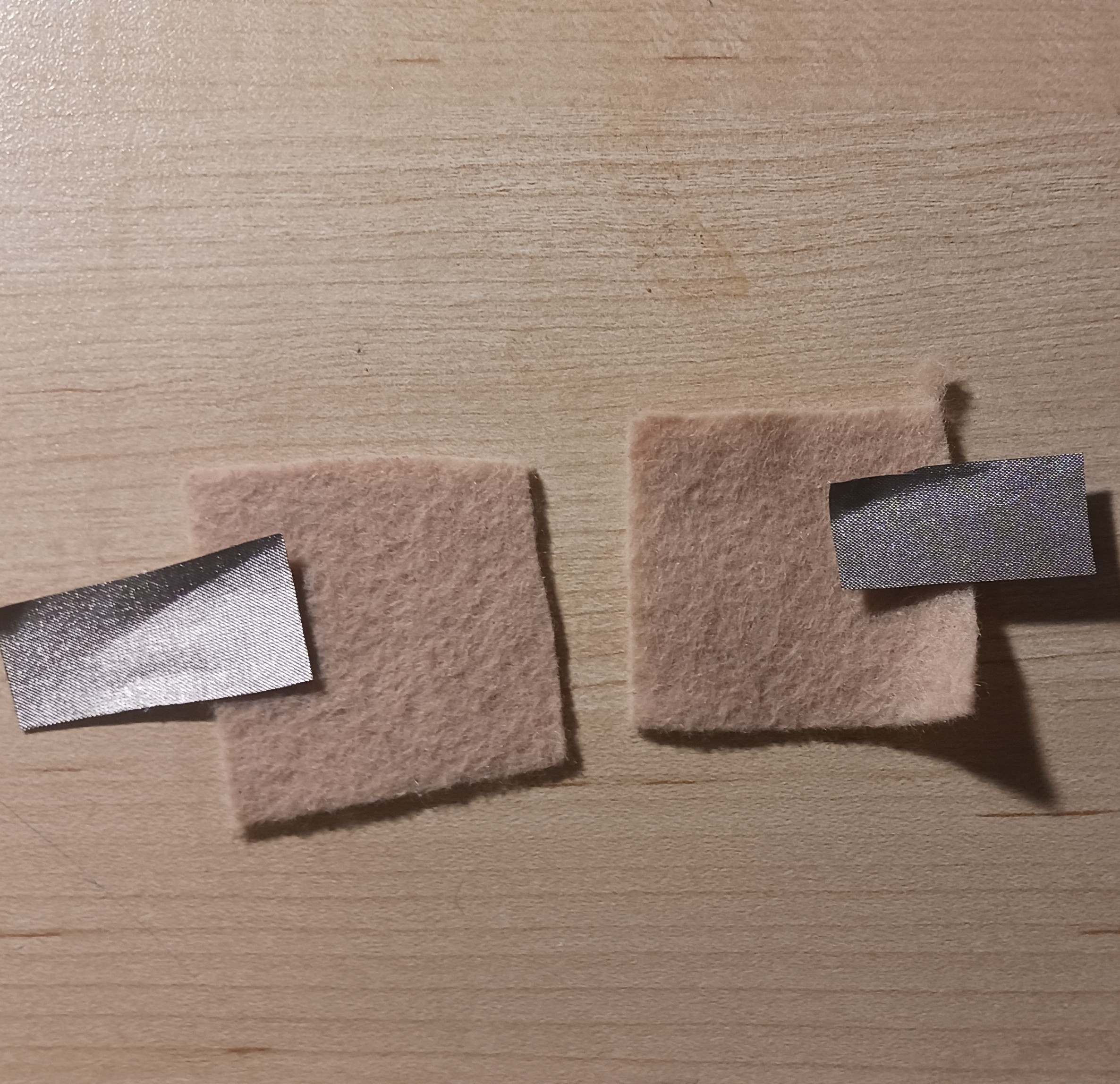 Process of constructing a battery holder - Step 1