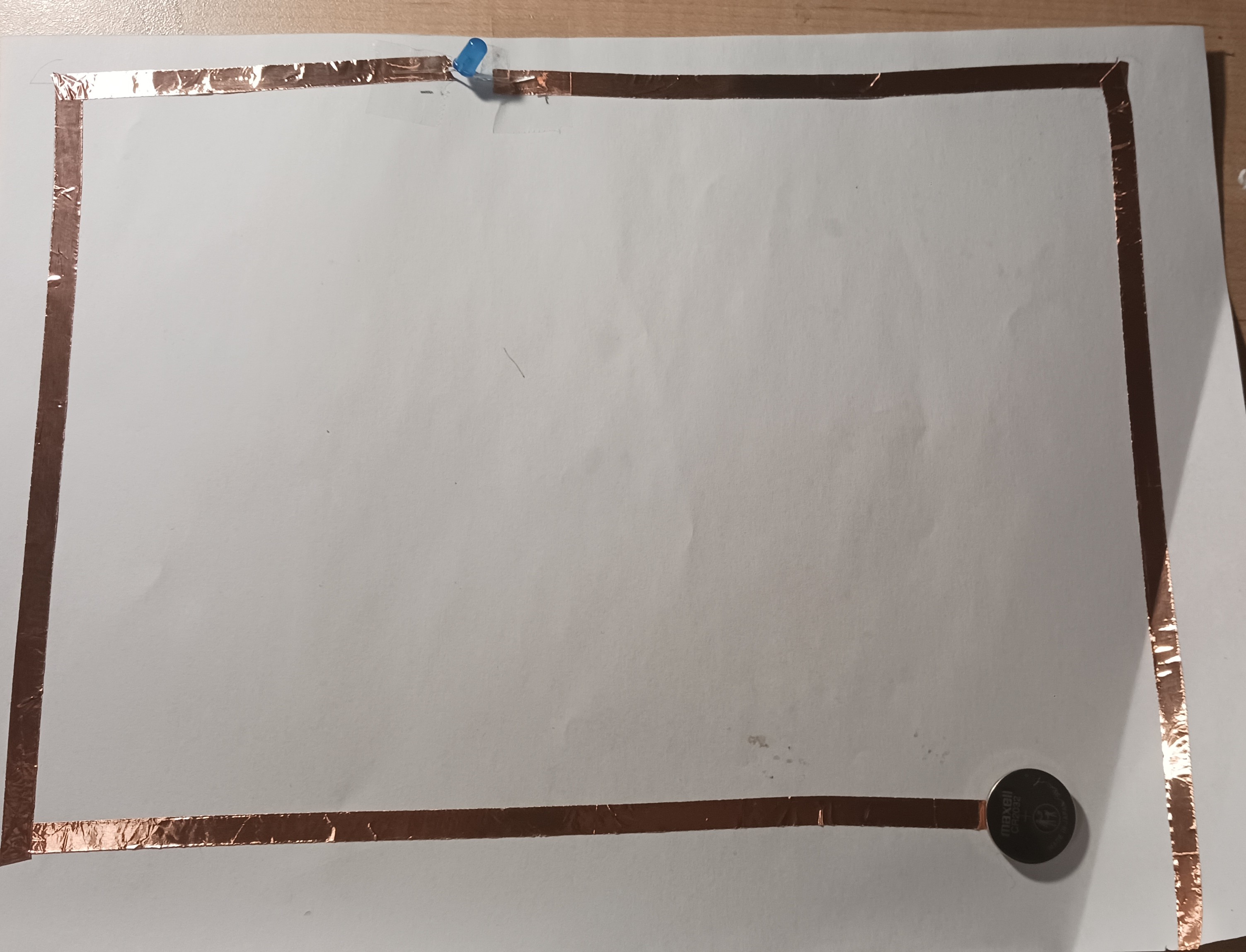 Fully built simple circuit(Off)