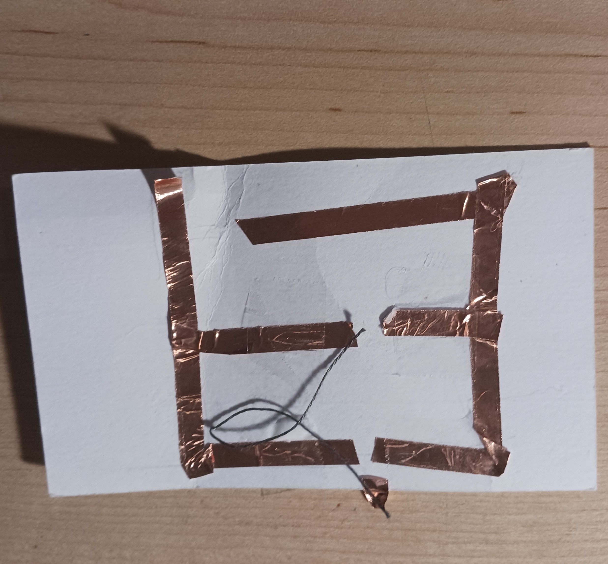 Unsuccessful prototype of parallel circuit