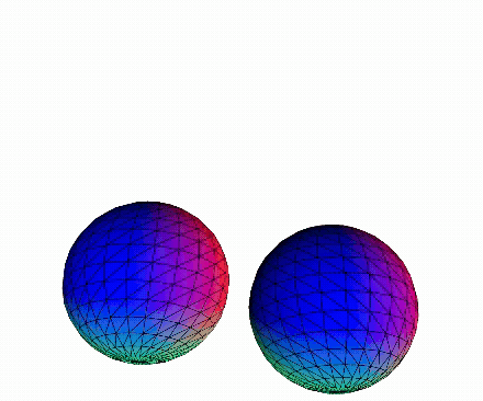 Iteration on code provided in class, added second shape & added stroke