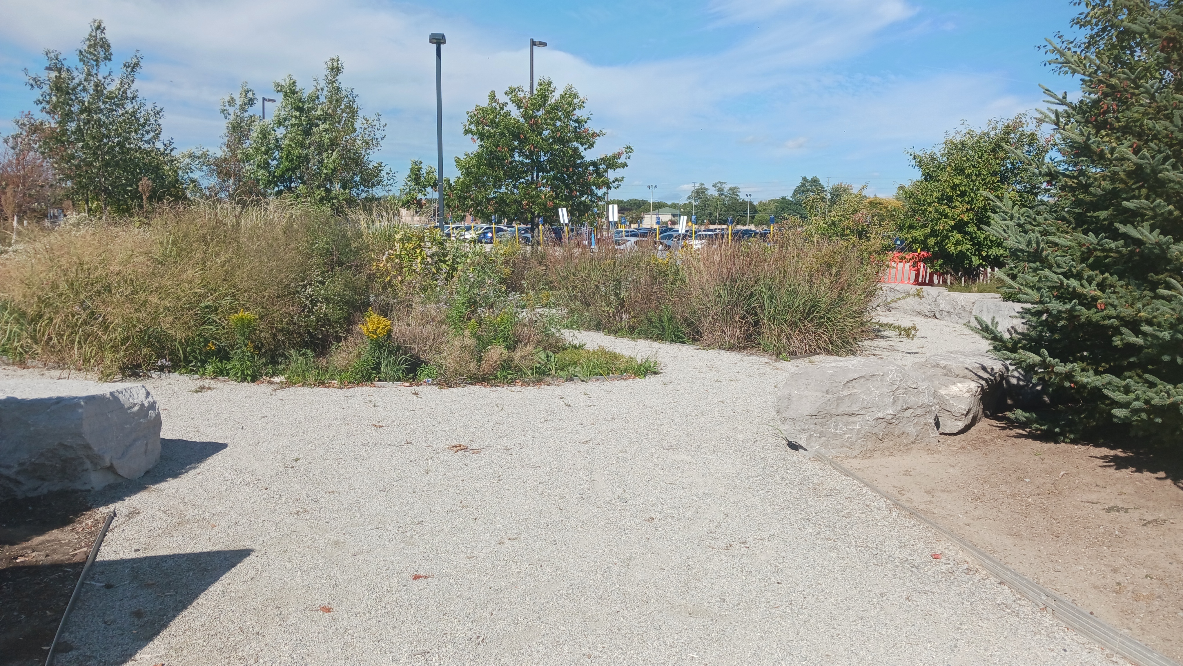 This exterior space is meant to provide aesthetic and educational value to the school, the materials used to construct it include sand, grass and stone <div class='container'><iframe class='responsive-iframe' src='https://www.youtube.com/embed/tgbNymZ7vqY'></iframe></div>
