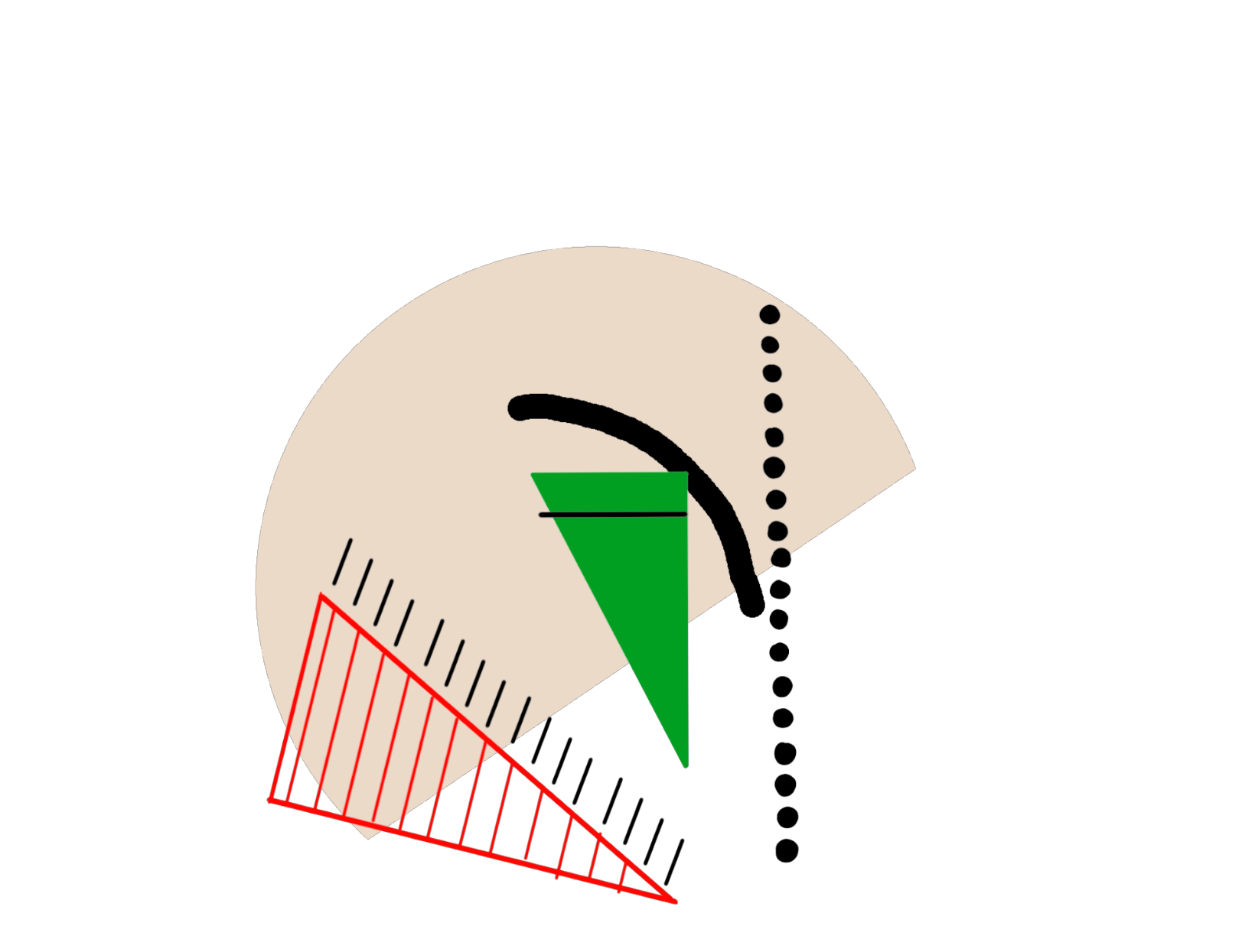 Data protrait representing ideal workspace, ideas about future 